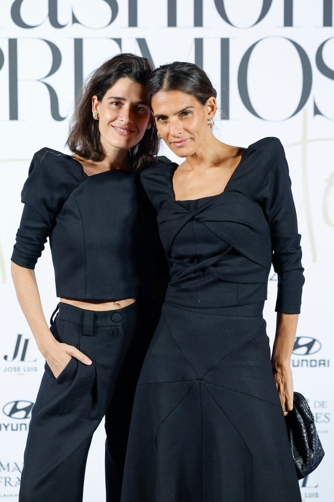Lucía e Inés Martín Alcalde en los Premios Talento Fashion