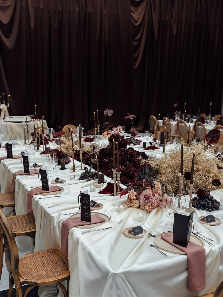 Mesas de boda decoración 