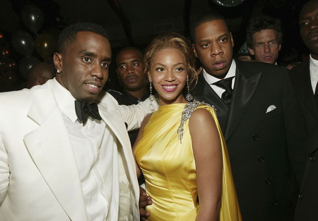 Sean Combs, Beyoncé y Jay Z. 2004