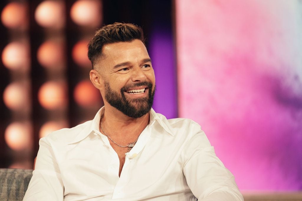 Ricky Martin está disfrutando de unas vacaciones invernales con sus hijos.