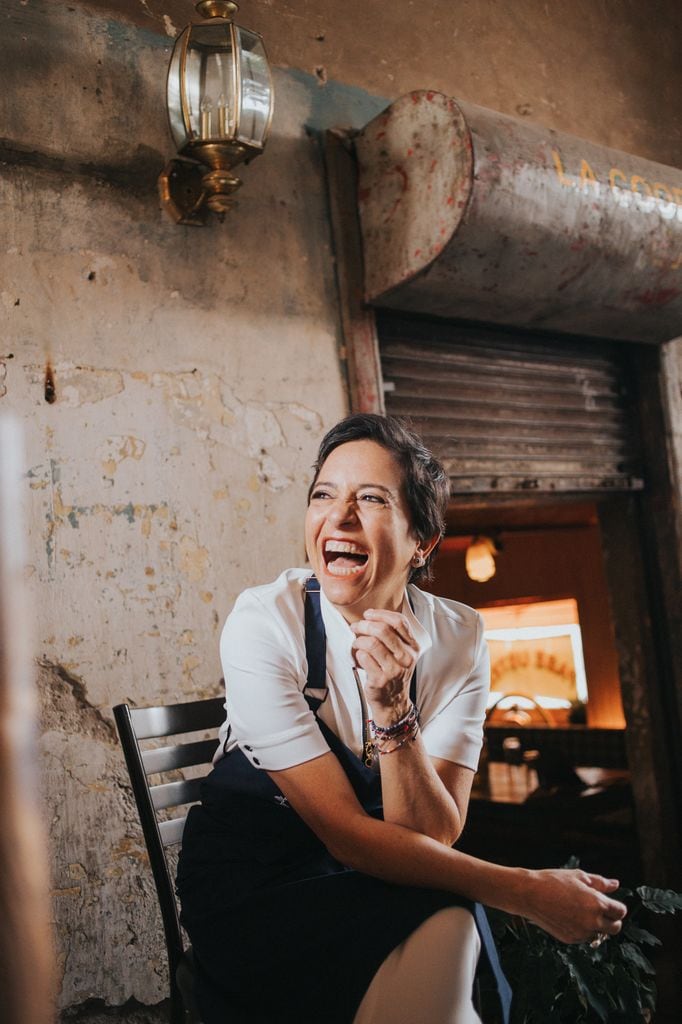Pia desarrolló su amor por la cocina desde su infancia. 