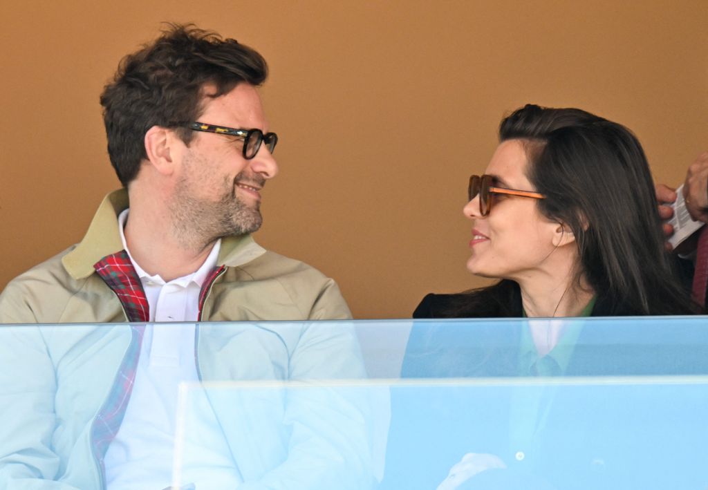Carlota Casiraghi y Nicolas Mathieu en el Master de Monte Carlo el 9 de abril de 2026
