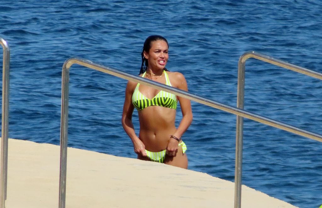 Lara Álvarez, de vacaciones en Mallorca. 1 de agosto de 2024