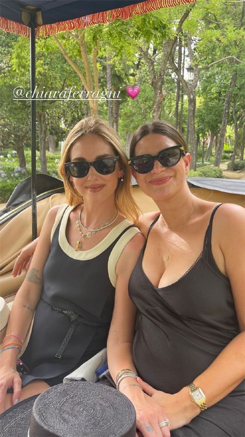 Chiara Ferragni, de turismo por Sevilla con motivo del Desfile de Dior