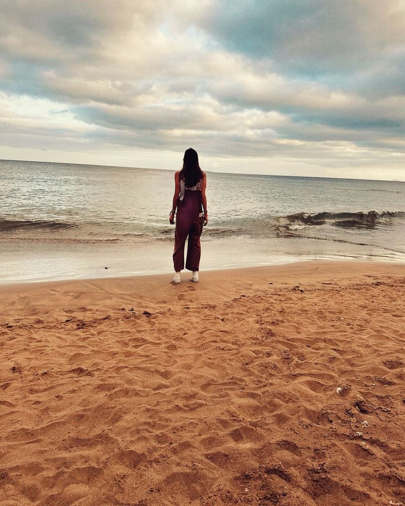 Sara Carbonero en Lanzarote