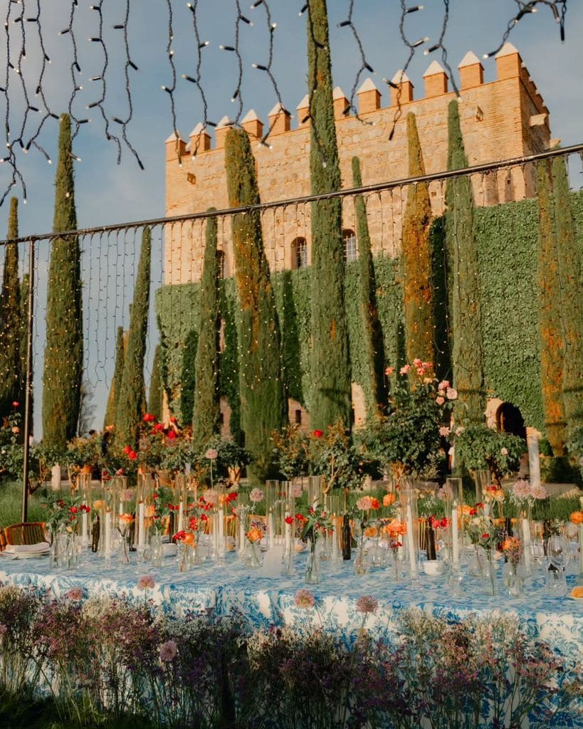 Decoración para cada espacio de boda palacio