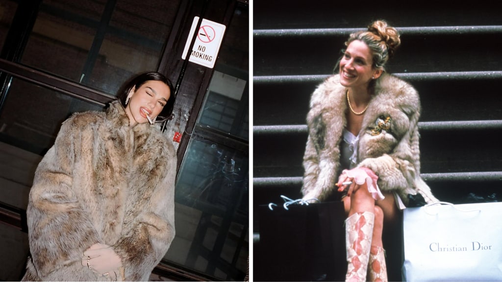 Dua Lipa & Carrie Bradshaw