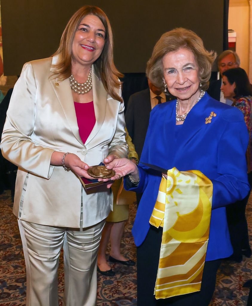 La reina Sofía en Miami, 2026.