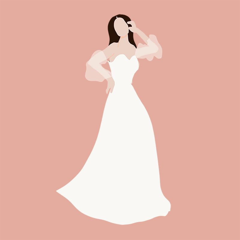 Vestidos de novia con manguitos