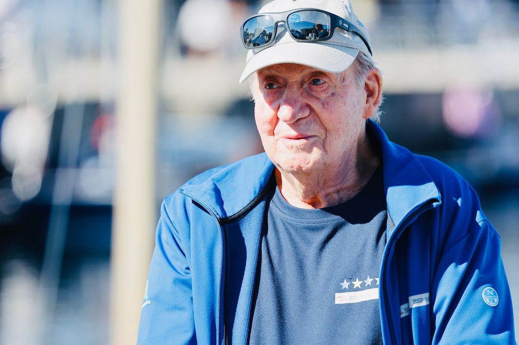 El rey Juan Carlos también asistió a esta regata en 2024