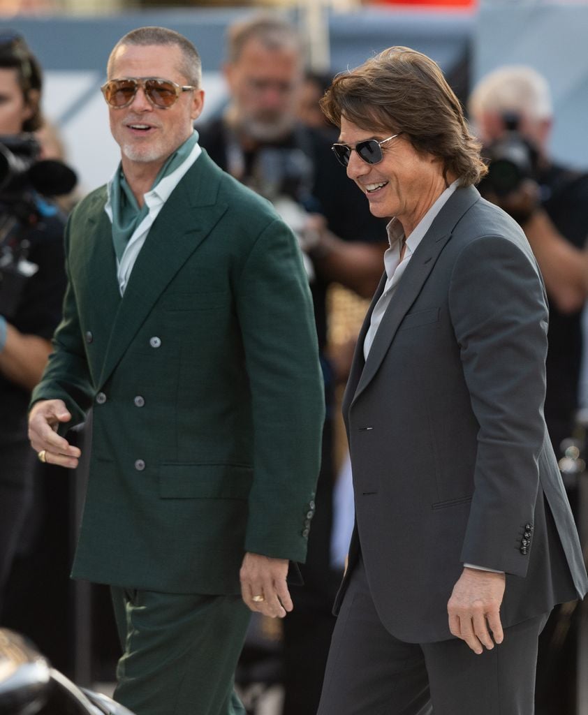 Tom Cruise y Brad Pitt 