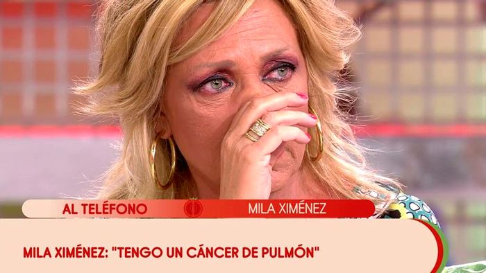 Lydia Lozano entre lágrimas por el cáncer de Mila