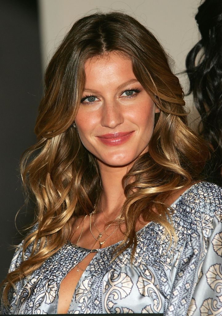 Gisele Bündchen en 2005 en un evento de Victoria's Secret en NY