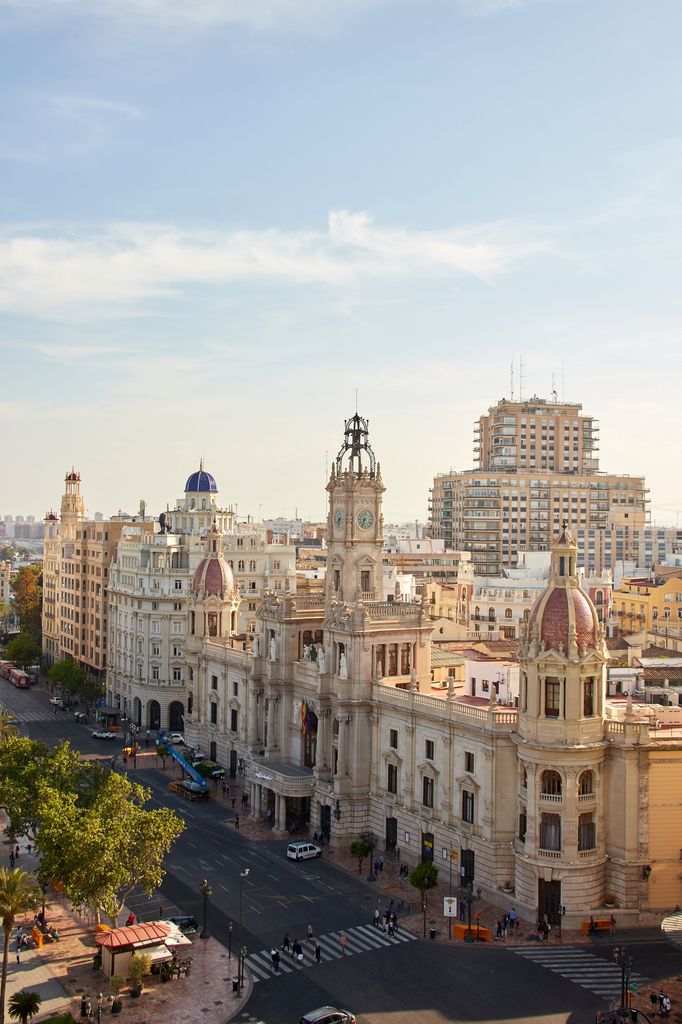 paisaje calles valencia