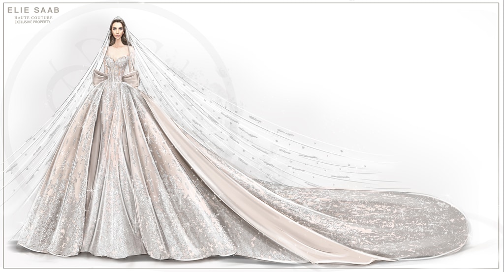 Vestido novia Elie Saab