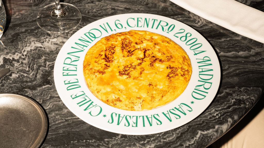 Tortilla de patata elaborada por Juan Antonio Medina