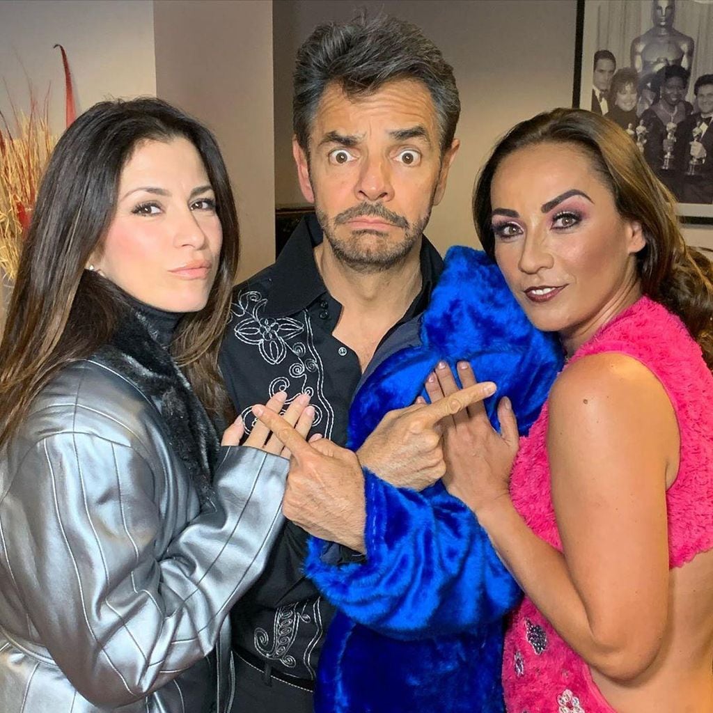 Eugenio Derbez, Consuelo Duval y Alessandra Rosaldo