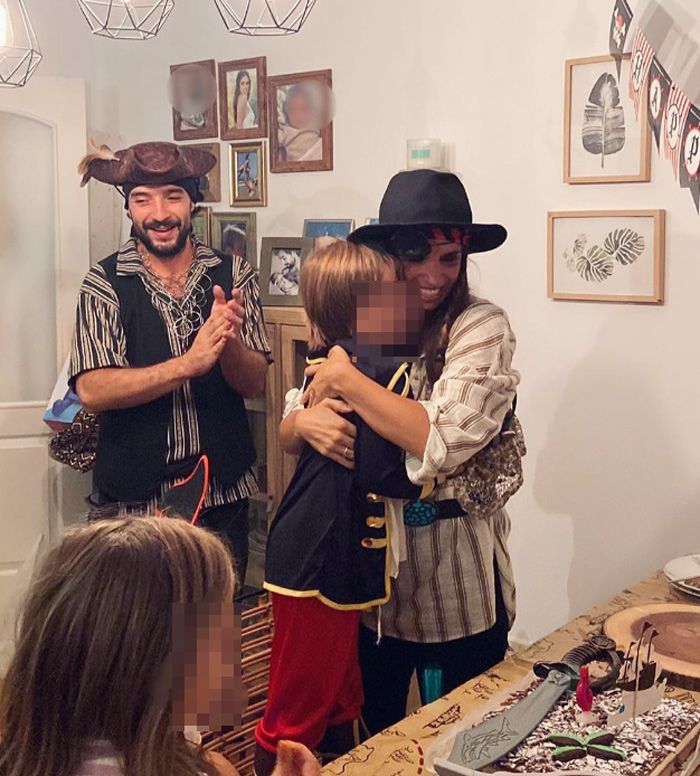 La bonita familia de Elena Furiase y Gonzalo Sierra