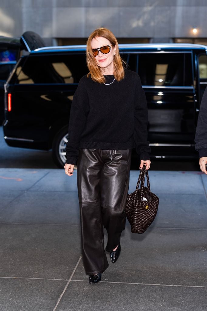 Julianne Moore en Nueva York, 2025. 