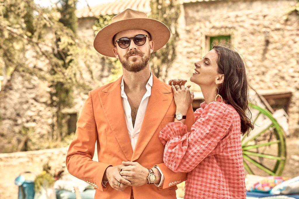 Macarena Gómez y Aldo Comas enseñan a ¡HOLA! su casa