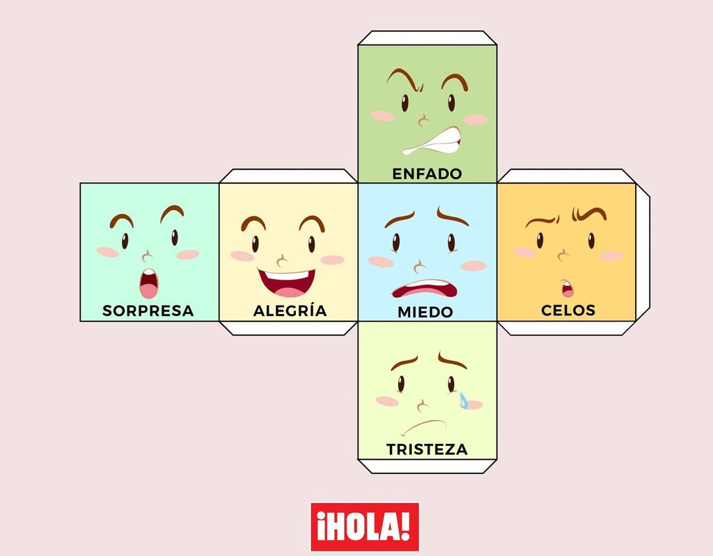 Dado de las emociones de HOLA.