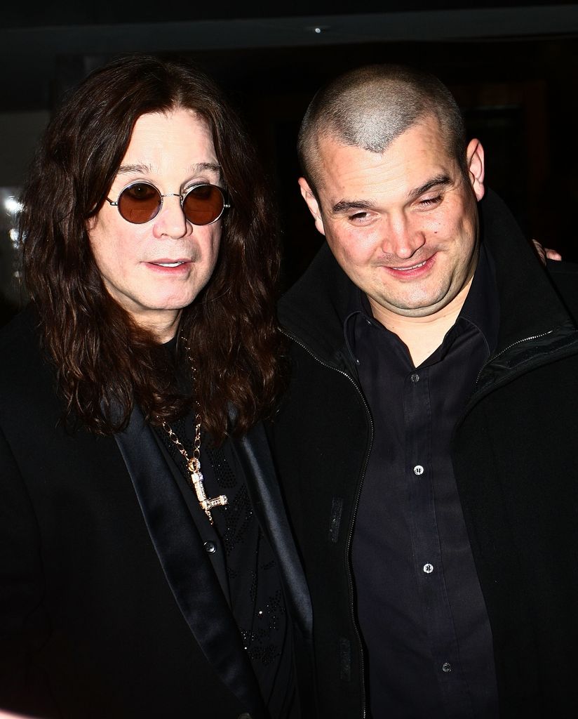 Ozzy Osbourne junto a su hijo Louis John Osbourne