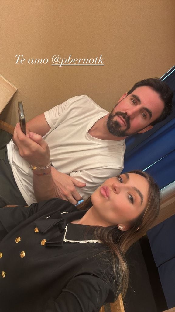 Sofía Castro y Pablo Bernot en Japón.