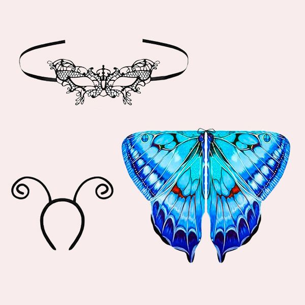 Aomig Capa de Alas de Mariposa