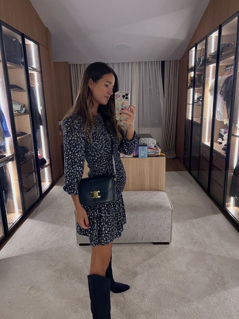 Malena Costa embarazada de su tercer hijo con Mario Suárez.