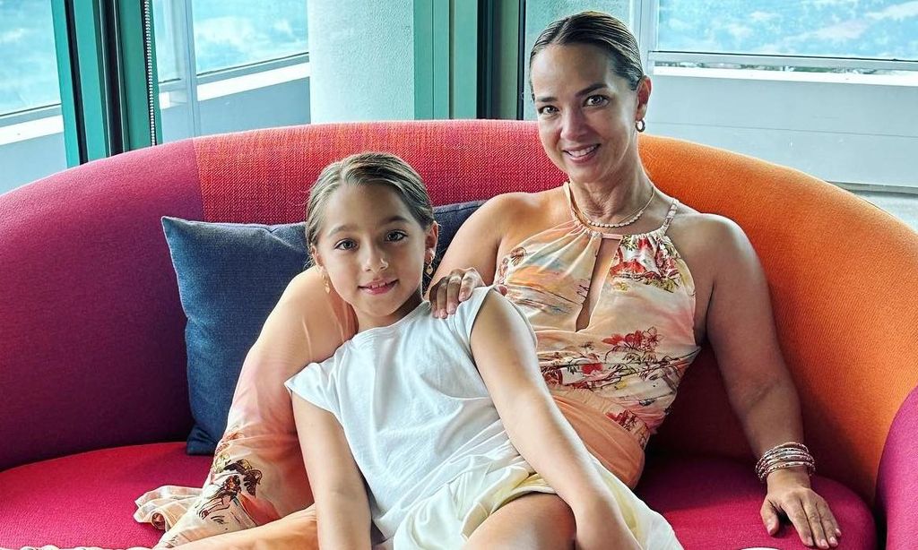Adamari López y su hija Alaïa