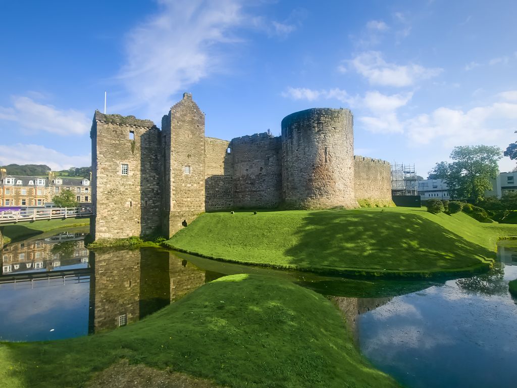 Rothesay Castle, Rothesay, isla de Bute, Escocia