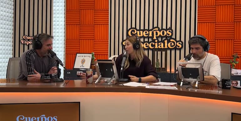 Jordi Évole en el programa 'Cuerpos especiales', presentado por Eva Soriano y 