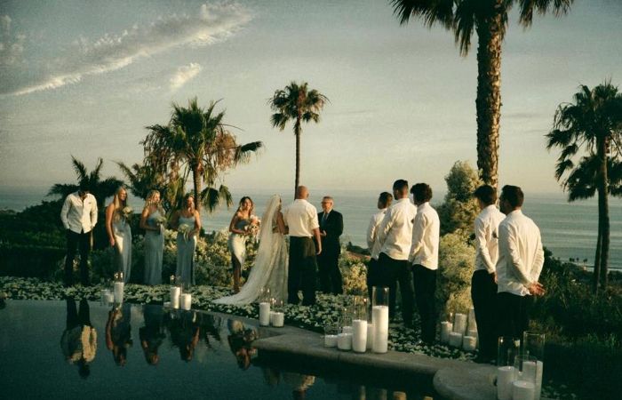 Boda Tish Cyrus y Dominic Purcell