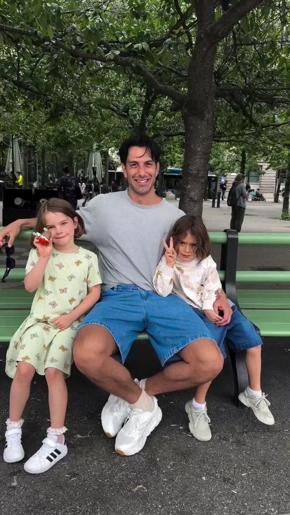 Jwan Yosef compartió lindas fotos junto a sus hijos Lucía y Renn, a quienes comparte con Ricky Martin.