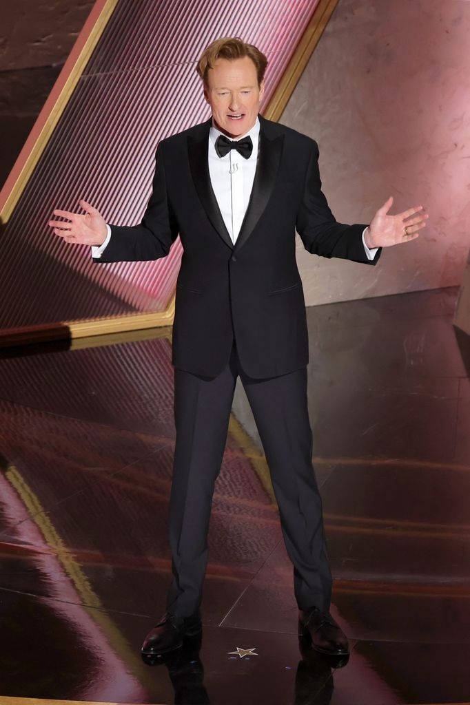 Conan O'Brien, el anfitrión de los premios Oscar 2025