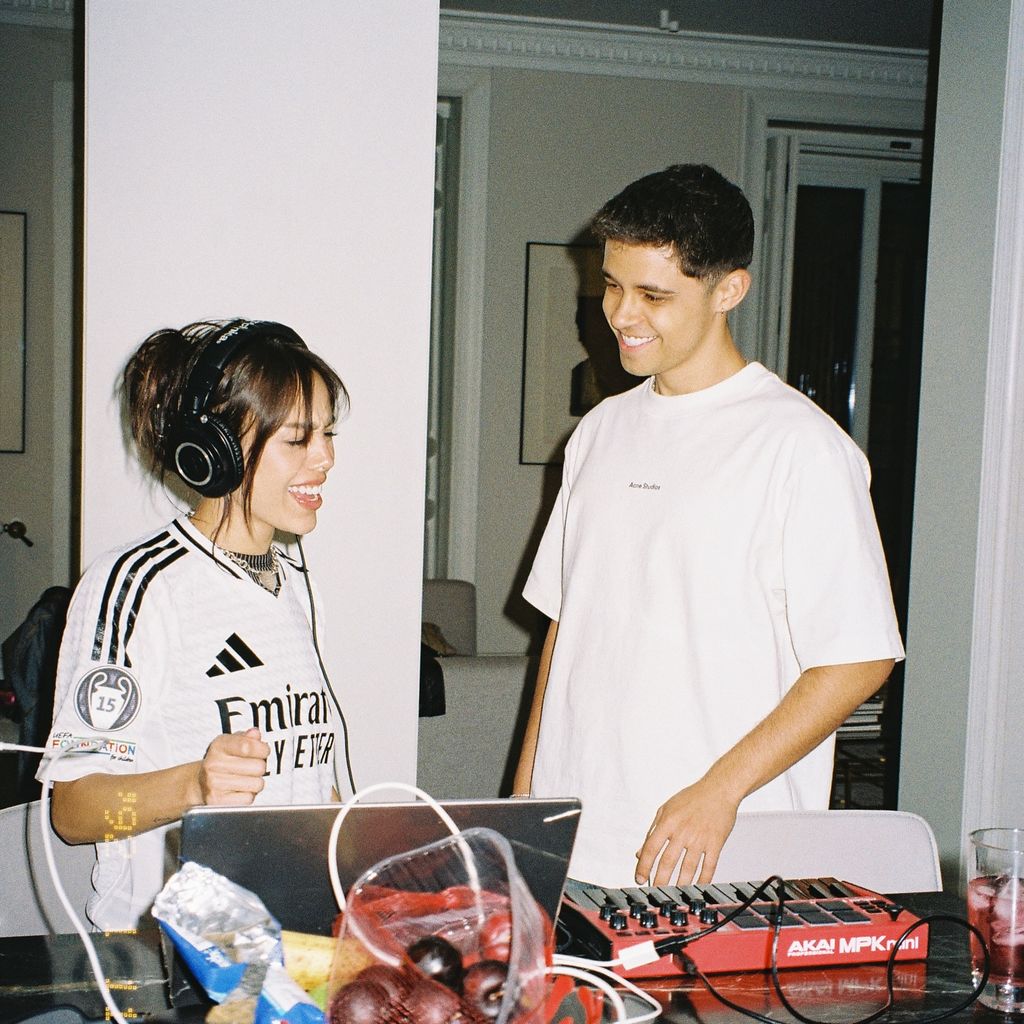 La pareja comparte muchos intereres, entre ellos la música