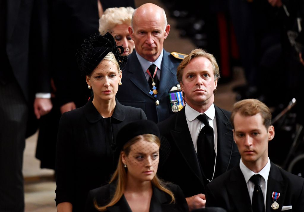  Lady Gabriella Windsor en el funeral de Estado de Isabel II 