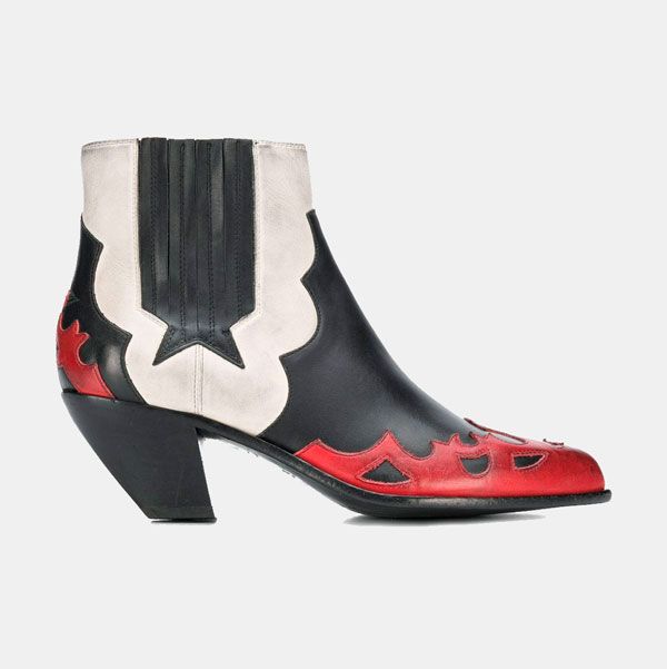 botines colores