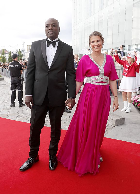 Marta Luisa de Noruega y Durek Verrett