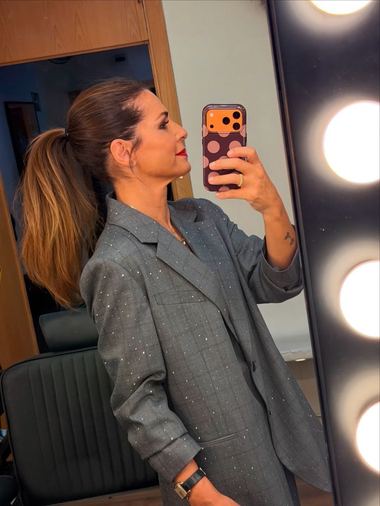 Nuria Roca durante la tertulia de actualidad de El Hormiguero.