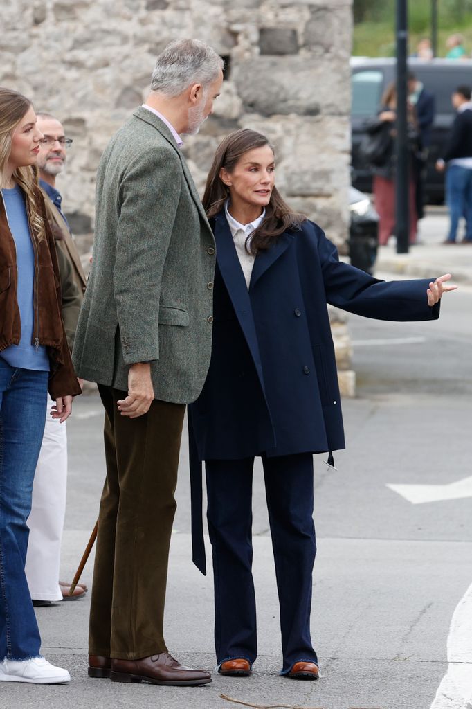 La reina Letizia y el rey Felipe VI llegan a Llanes para su visita al Pueblo Ejemplar de Asturias 2026