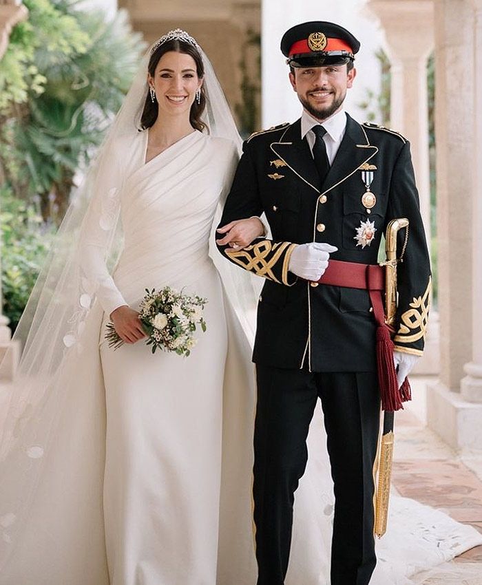 Hussein de Jordania y Rajwa