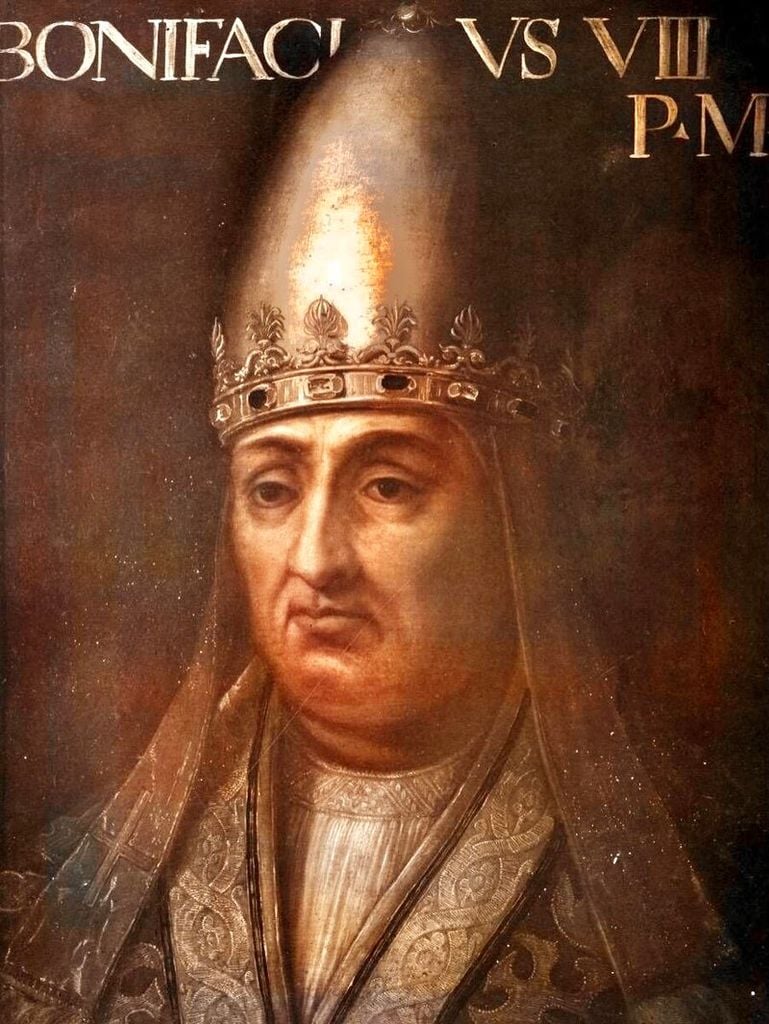 Retrato de Bonifacio VIII, por Cristofano dell'Altissimo