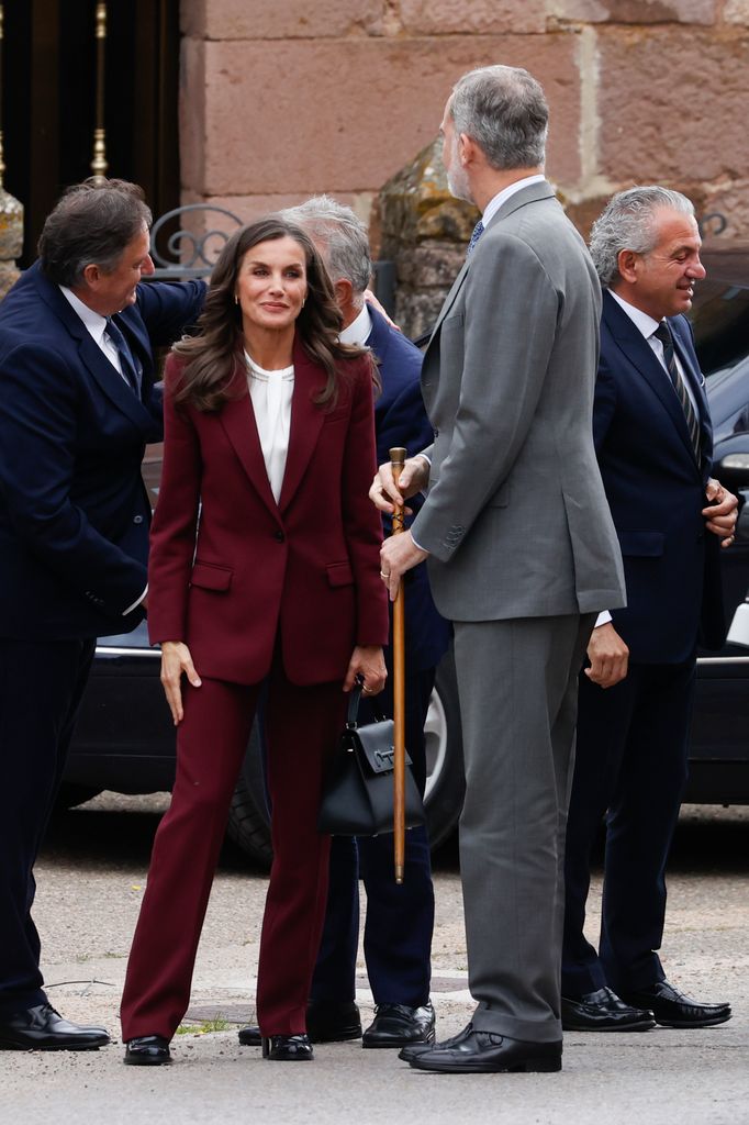 FELIPE Y LETIZIA VISITAN BRASOÑERA, CON MOTIVO DE LA CONMEMORACIÓN DEL 1200º ANIVERSARIO DE SU FUERO. 