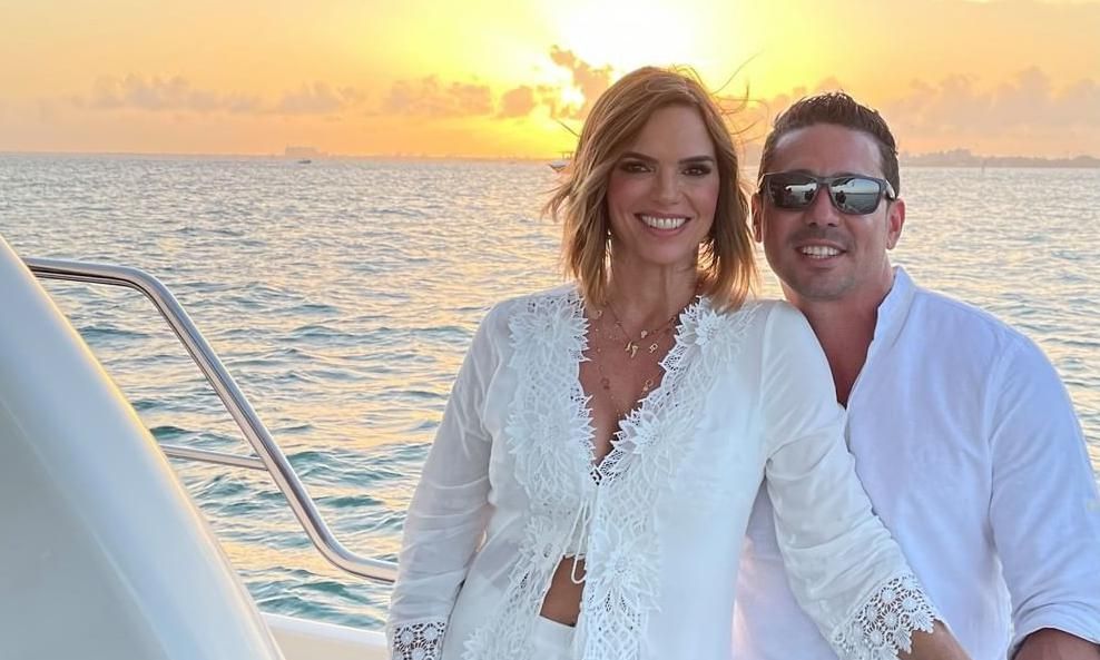 Rashel Díaz y su esposo, Carlos García