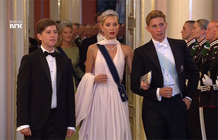 Cena de gala de Ingrid de Noruega