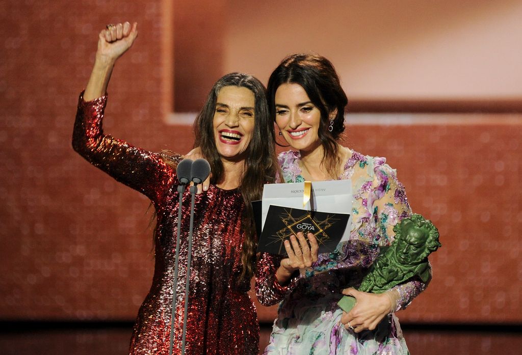 Ángela Molina y Penélope Cruz en los Premios Goya 2020