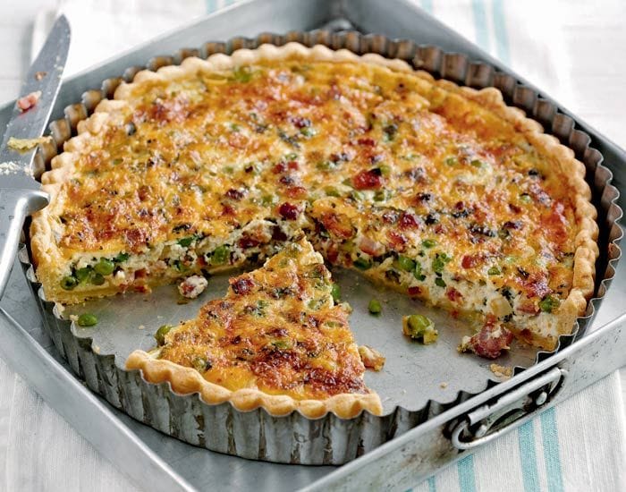 quiche-guisantes
