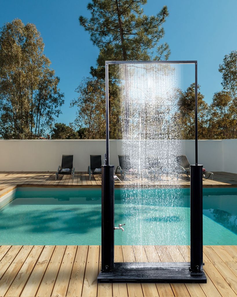 Ducha solar de exterior