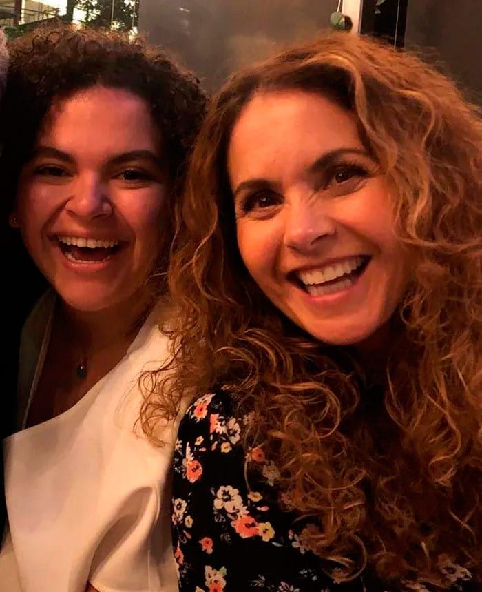 Lucero y su hija